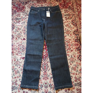 Paris Denim Ladies Size 10 Slim Thigh Riveted Pocket NWT